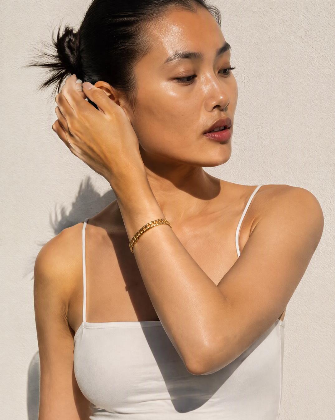 Classic Gold Jewelry Layered Set