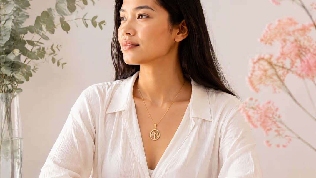 Classic Gold Leaf Jewelry Stack