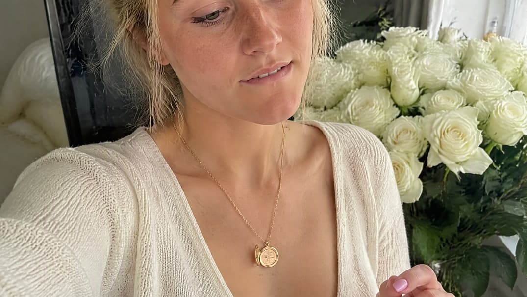 Oval Locket Necklace
