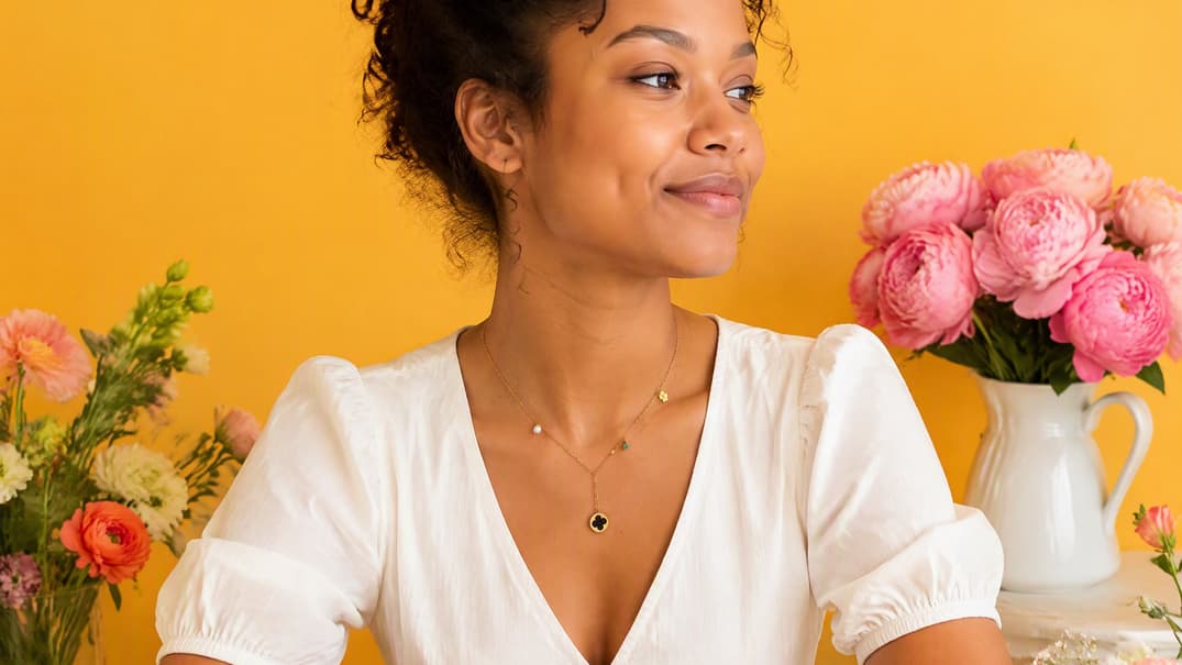 Dainty Four-Leaf Clover Necklace