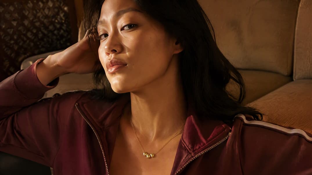 Dainty Triple Heart Necklace