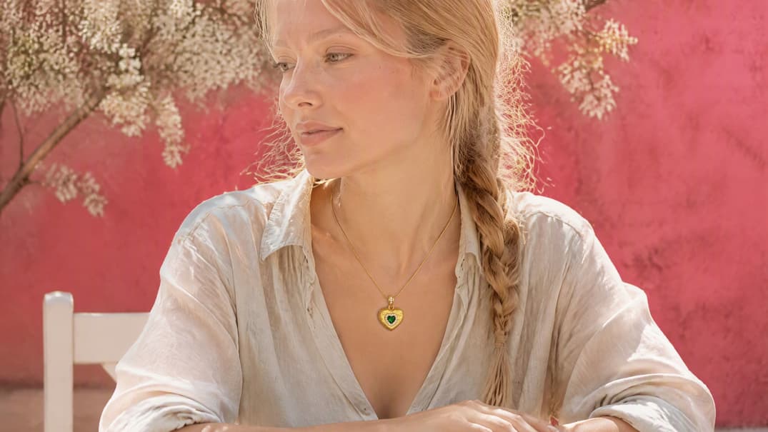Heart Charm Pendant Necklace