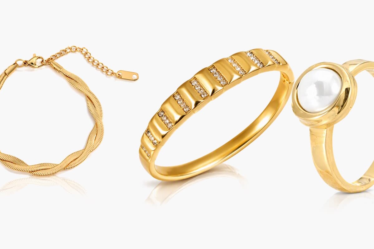 Segmented Band Bangle