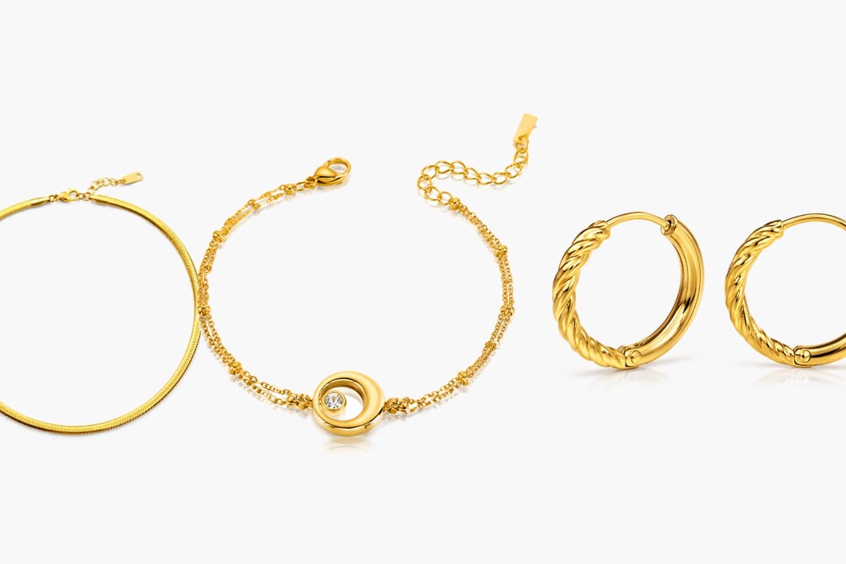 Twisted Band Hoop Earrings