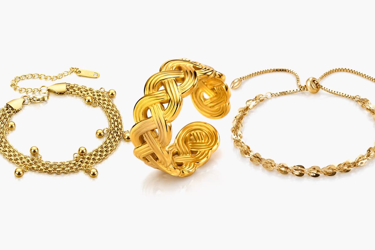 Trendy Multi-Layer Chain Bead Bracelet