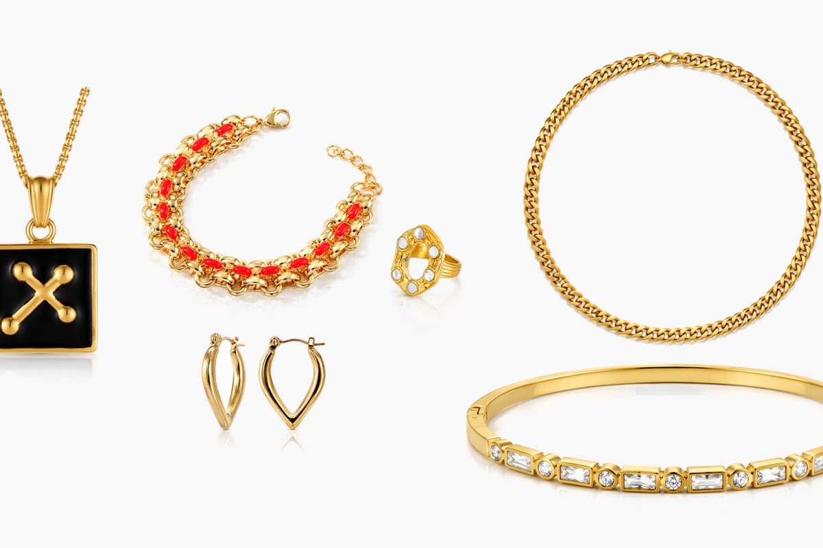 Trendy Heart Hoop Earrings
