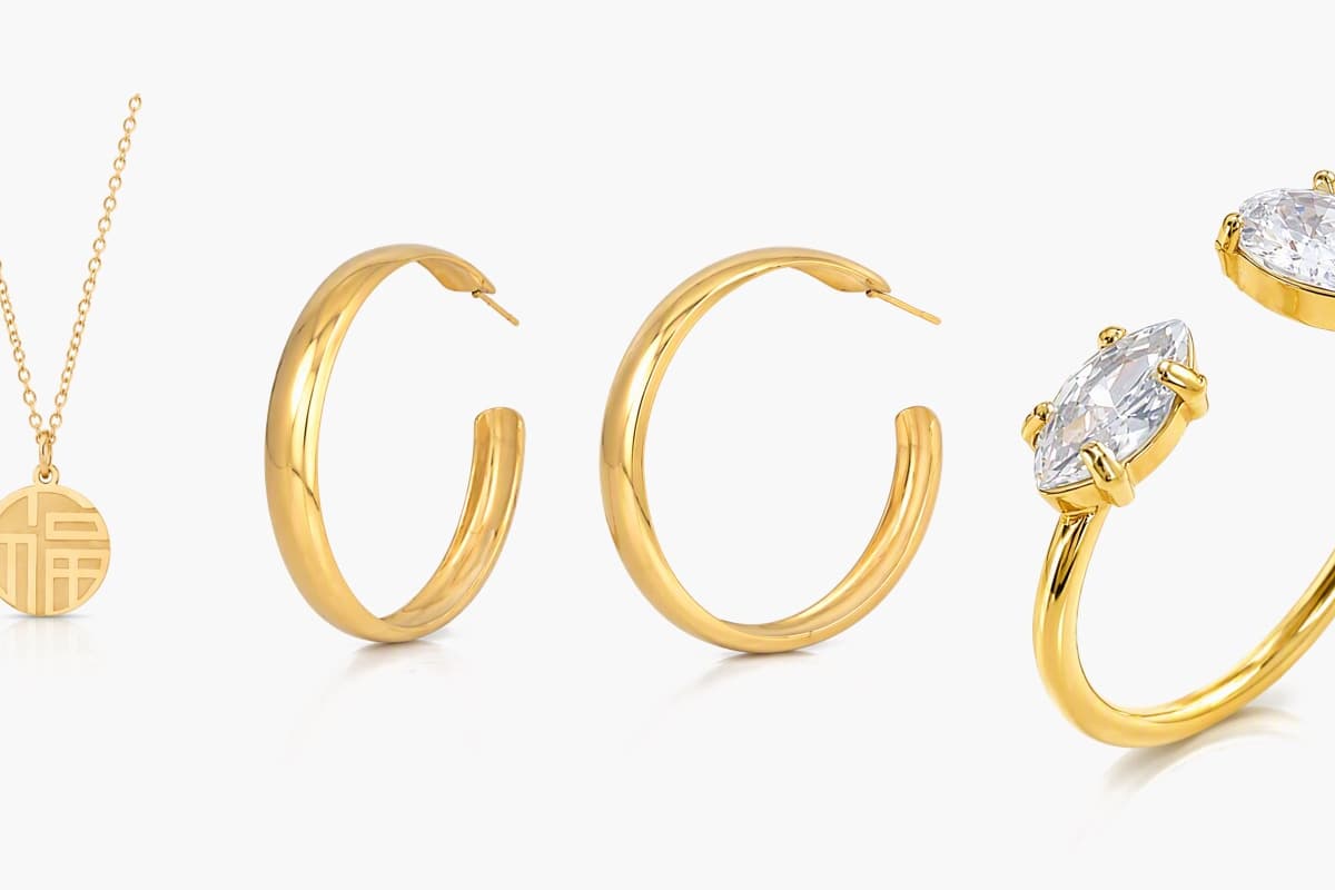 Minimalist Open Cuff Hoop Earrings
