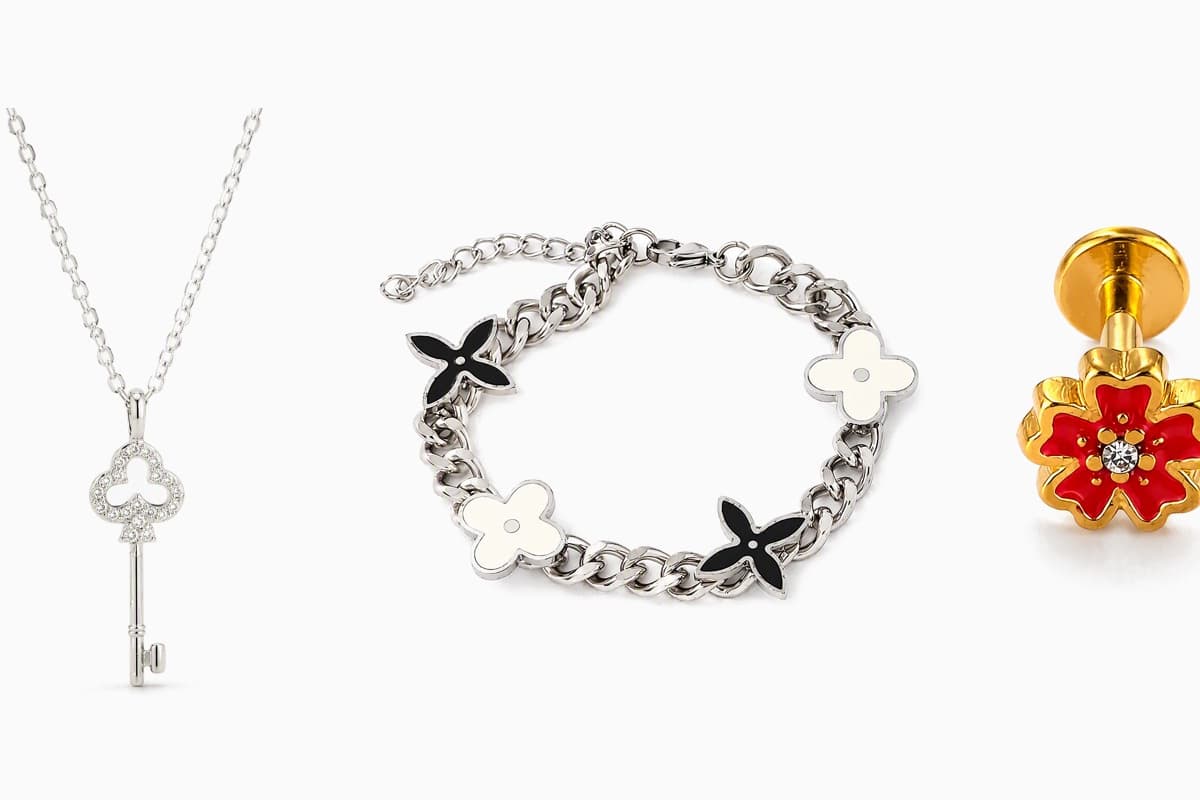 Trendy Flower Charm Bracelet