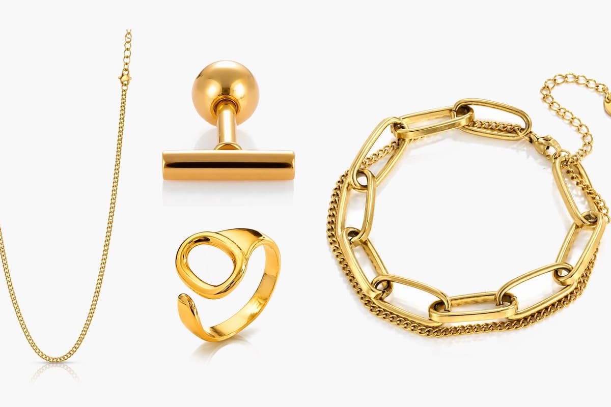Minimalist Ball And Bar Earrings
