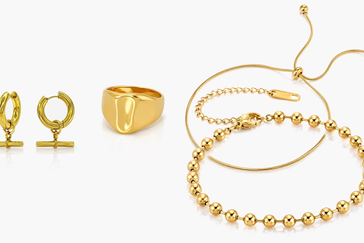 Minimalist Circle And Bar Drop Earrings
