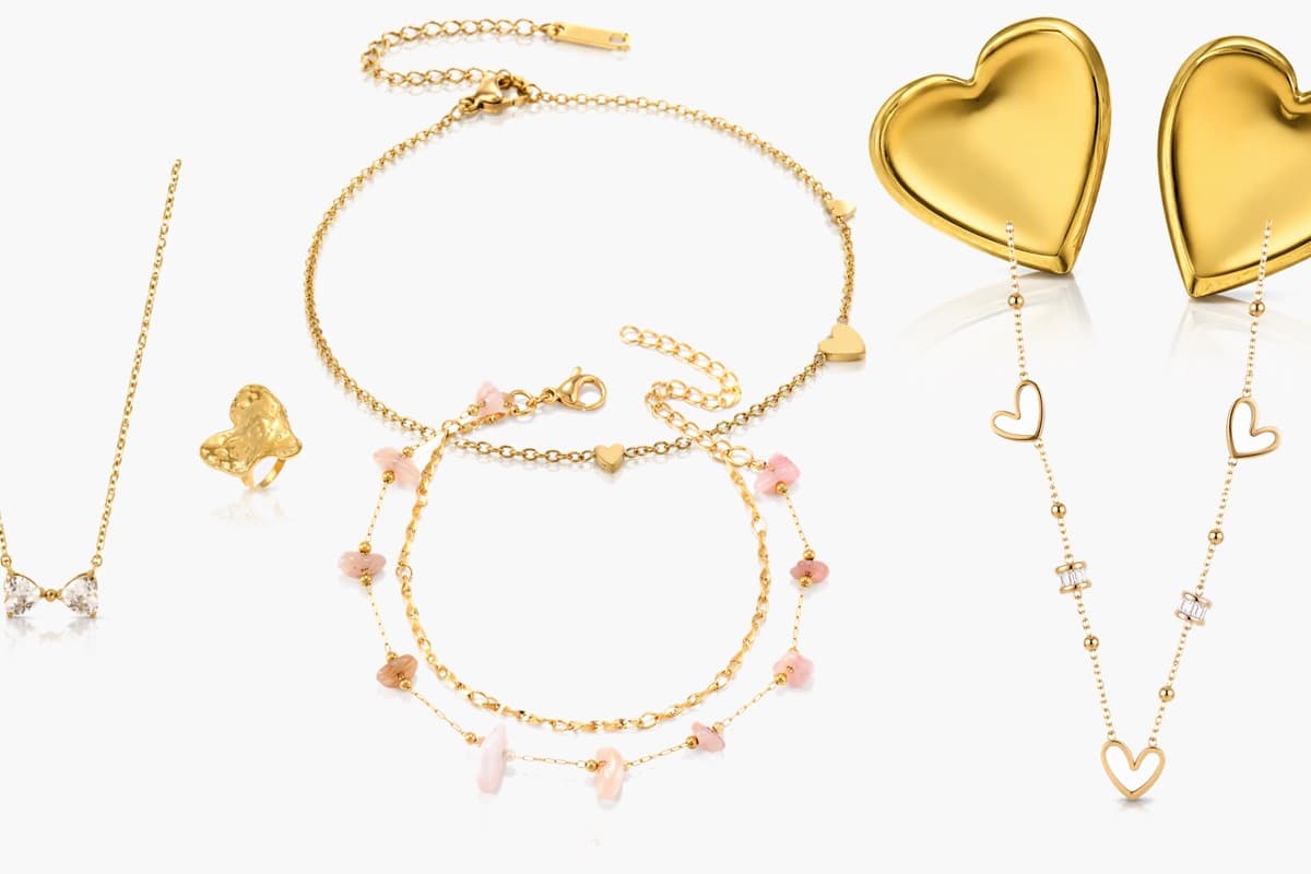 Dainty Double Heart Necklace