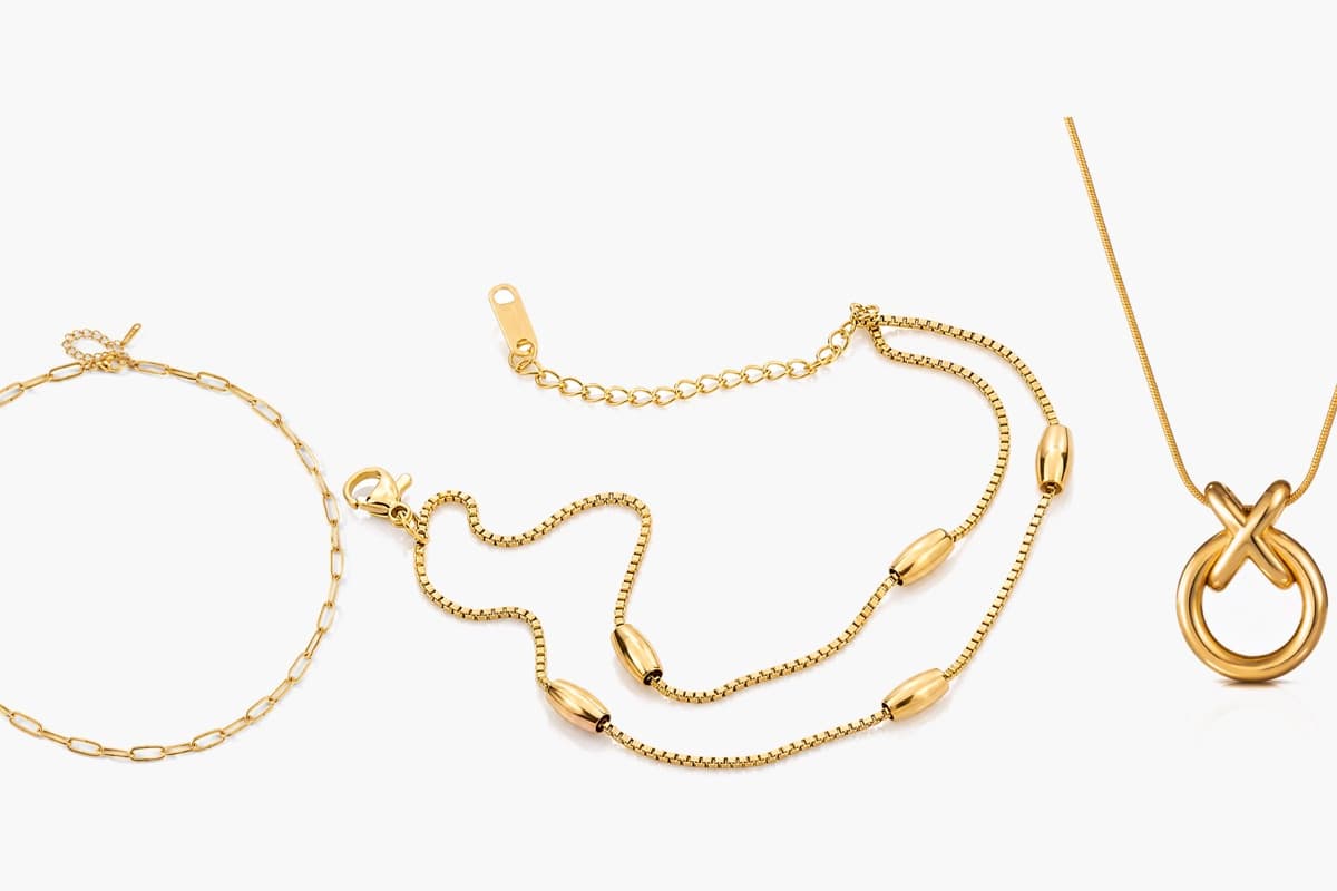Minimalist Paperclip Chain Necklace