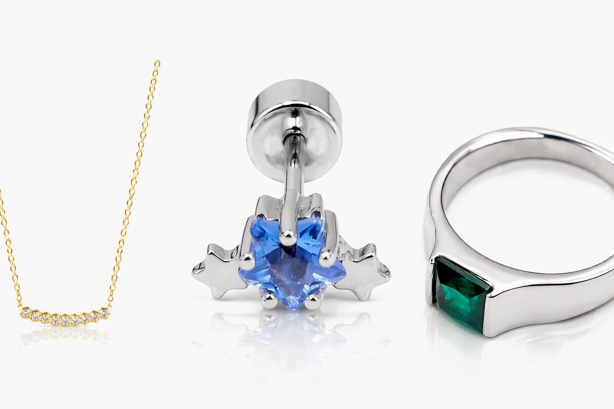 Geometric Stud Earrings
