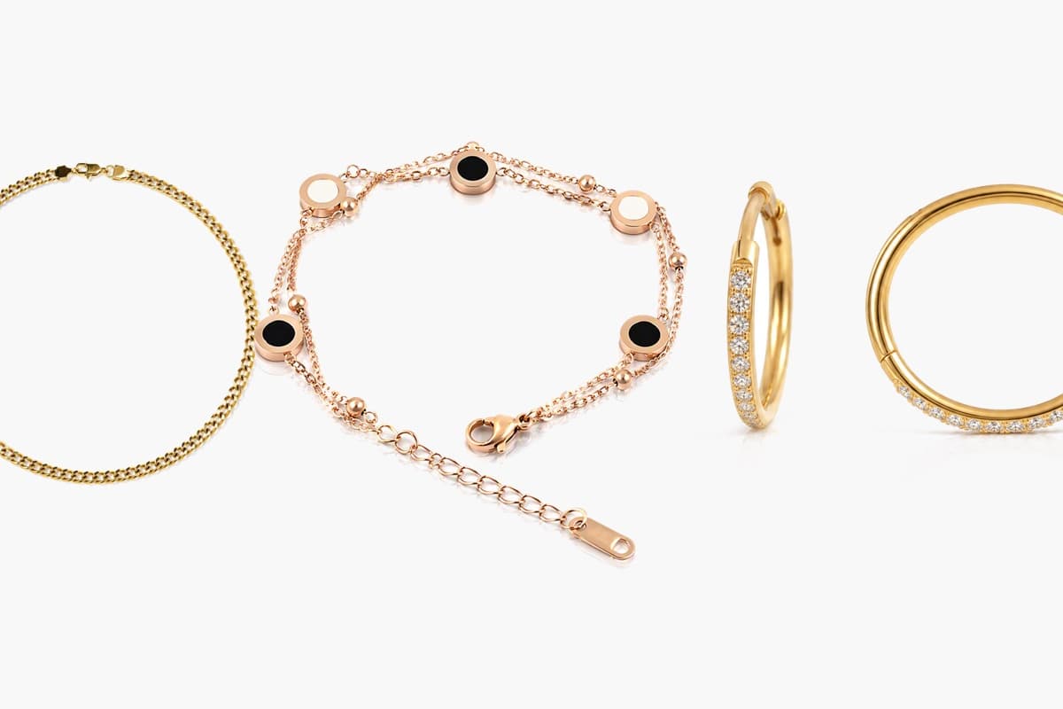 Dainty Paved Hoop Earrings