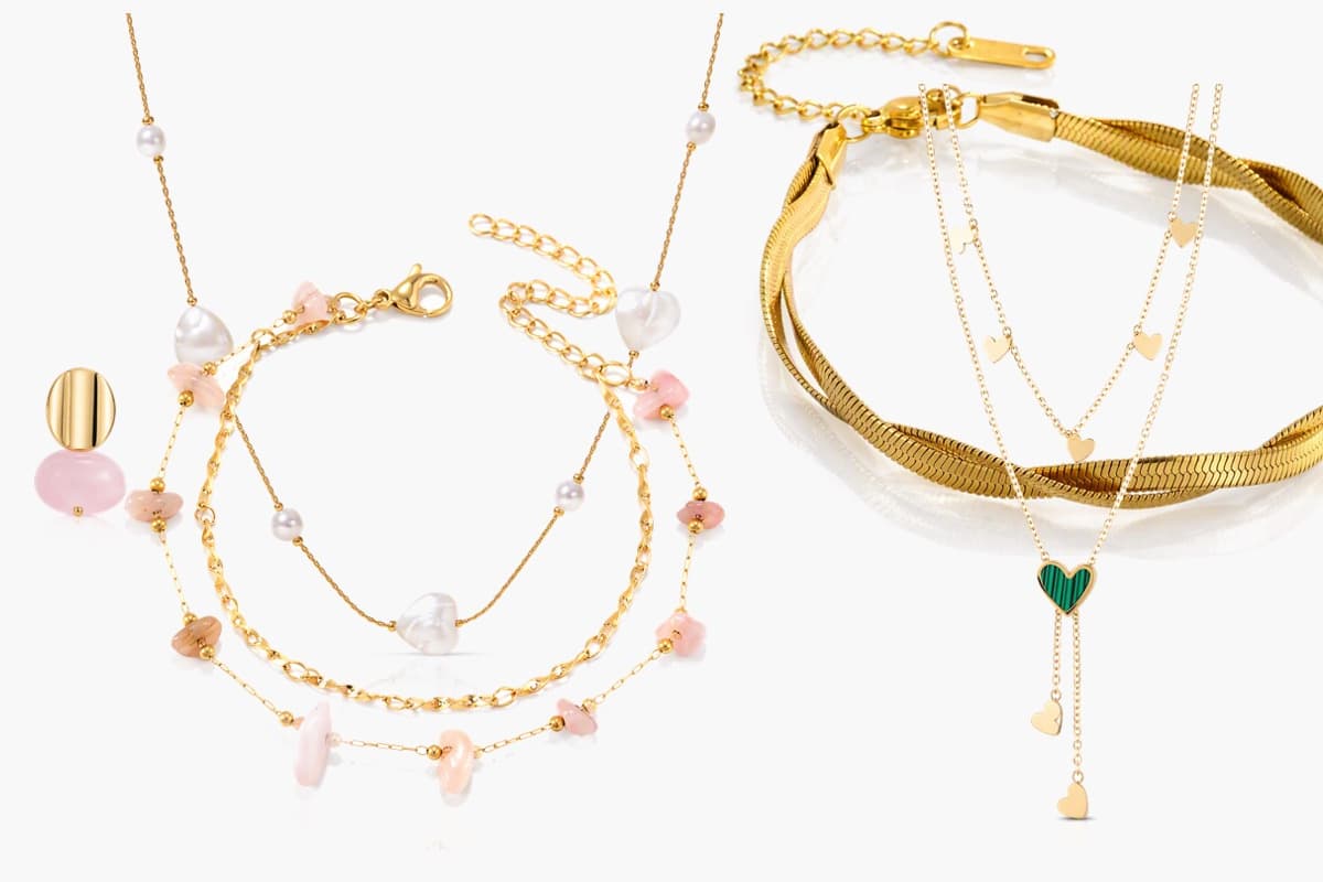 Dainty Multi-Layer Heart Necklace