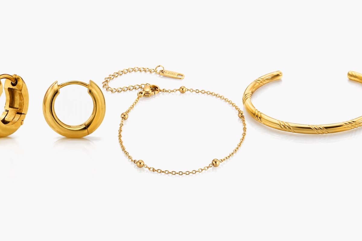 Chunky Open Cuff Hoop Earrings