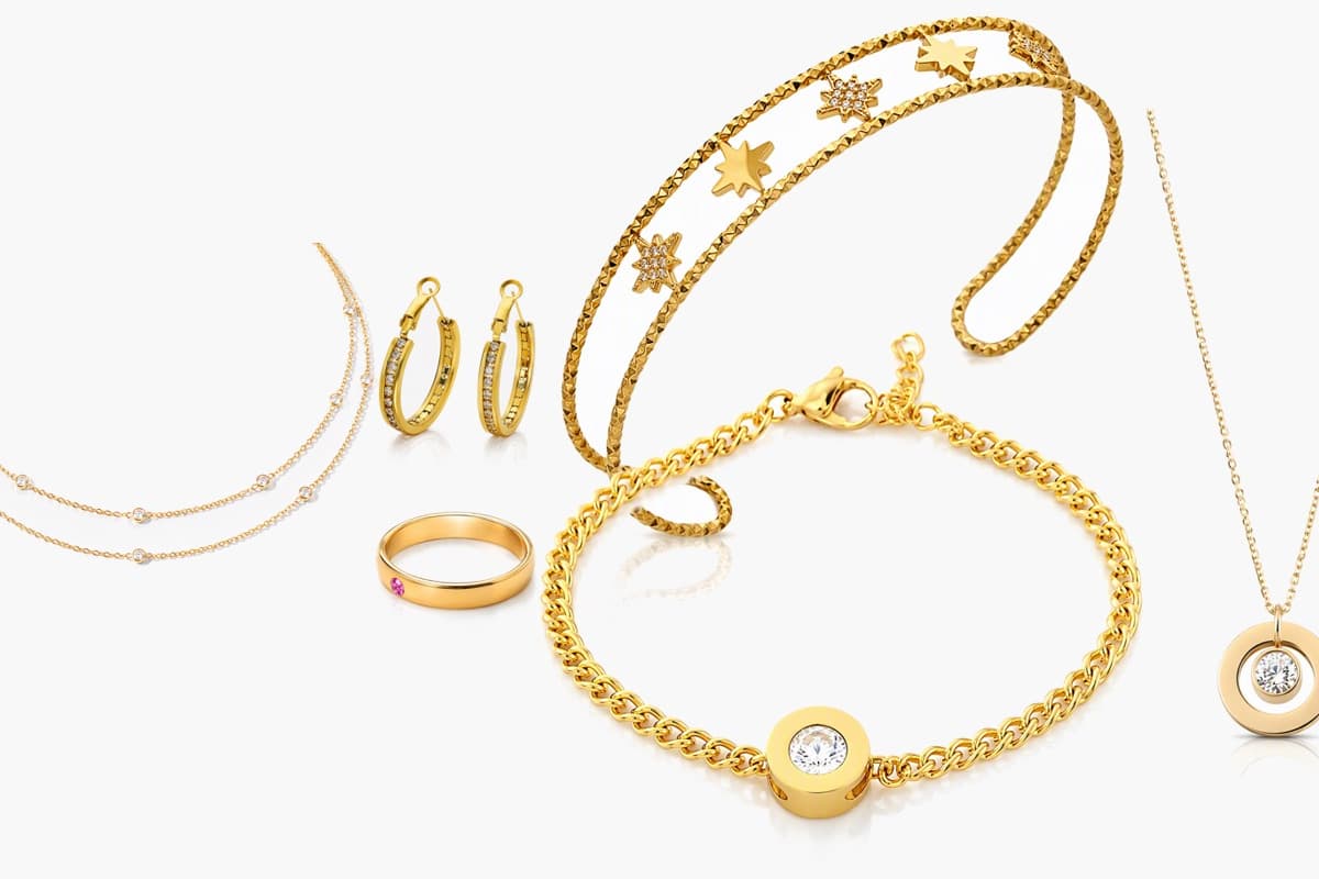 Elegant Paved Hoop Earrings