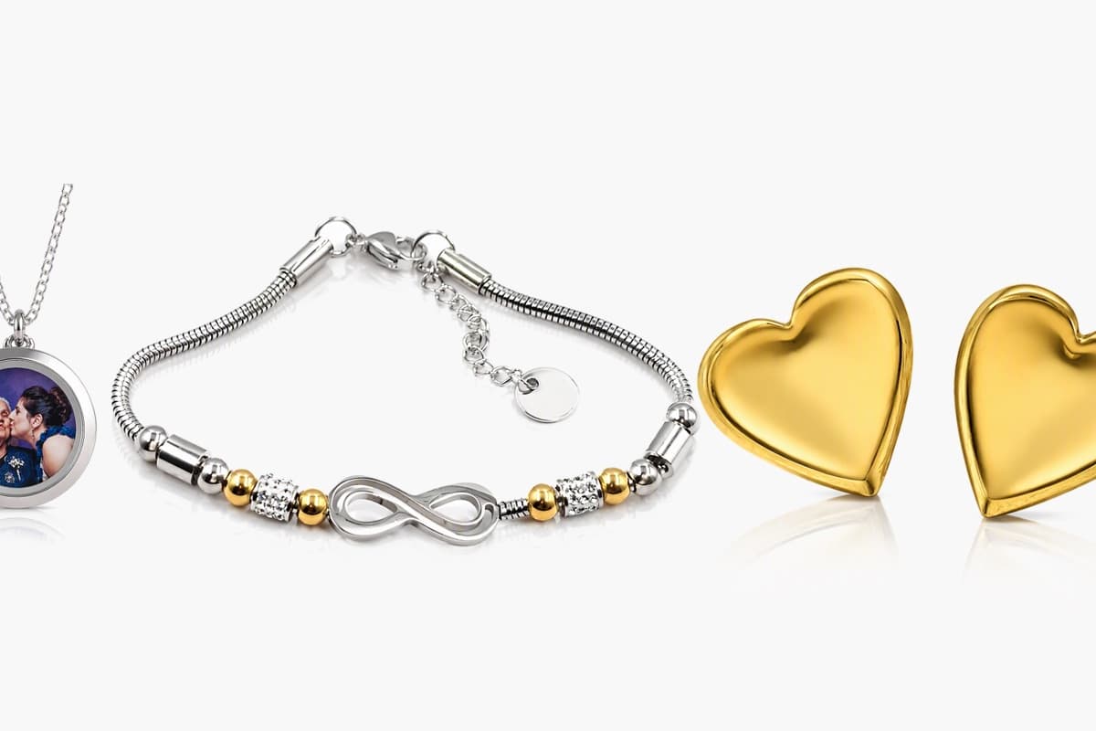 Round Photo Locket Necklace