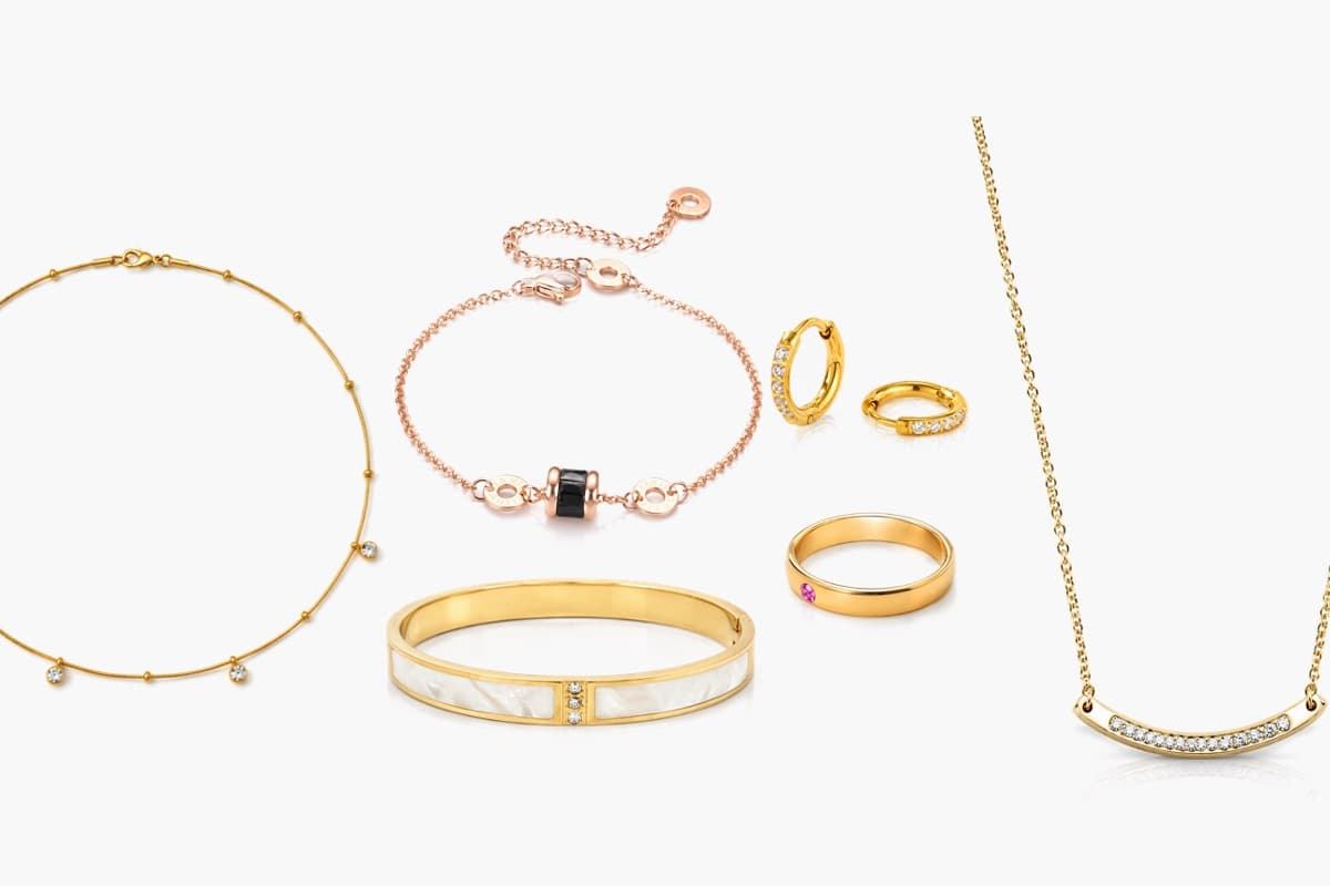 Dainty Paved Open Hoop Earrings