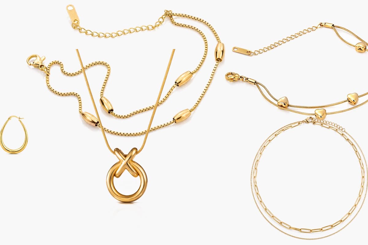 Textured Teardrop Hoop Earrings