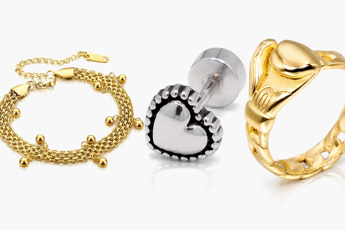 Cute Charm Mix Stud Earrings