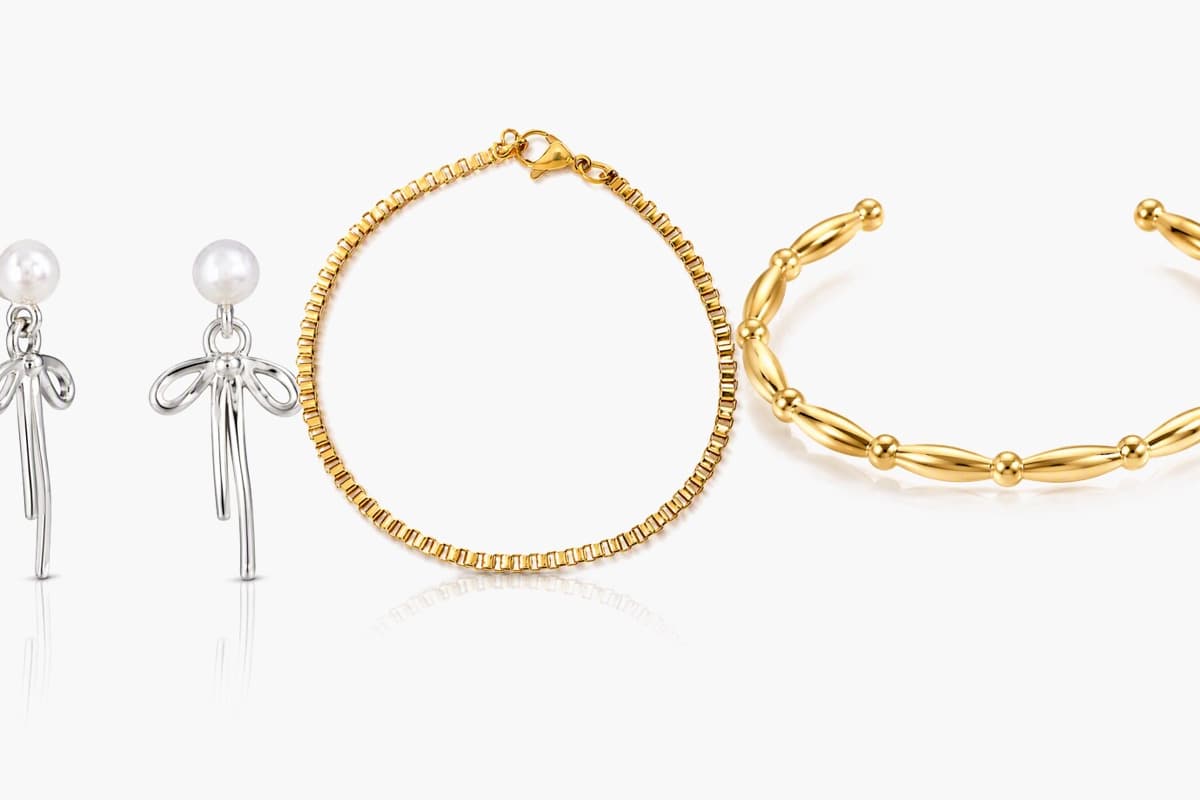 Dainty Bow Knot Drop Earrings