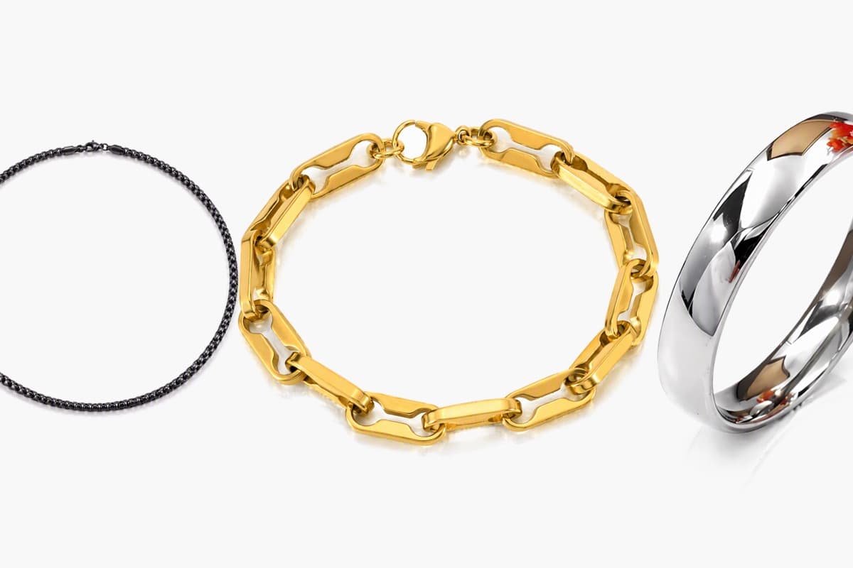 Chunky Interlocking Link Bracelet