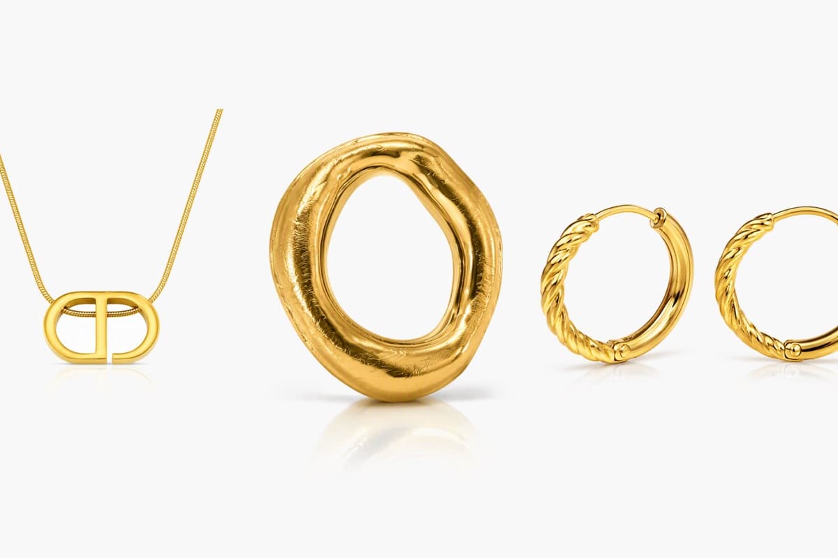 Twisted Band Hoop Earrings