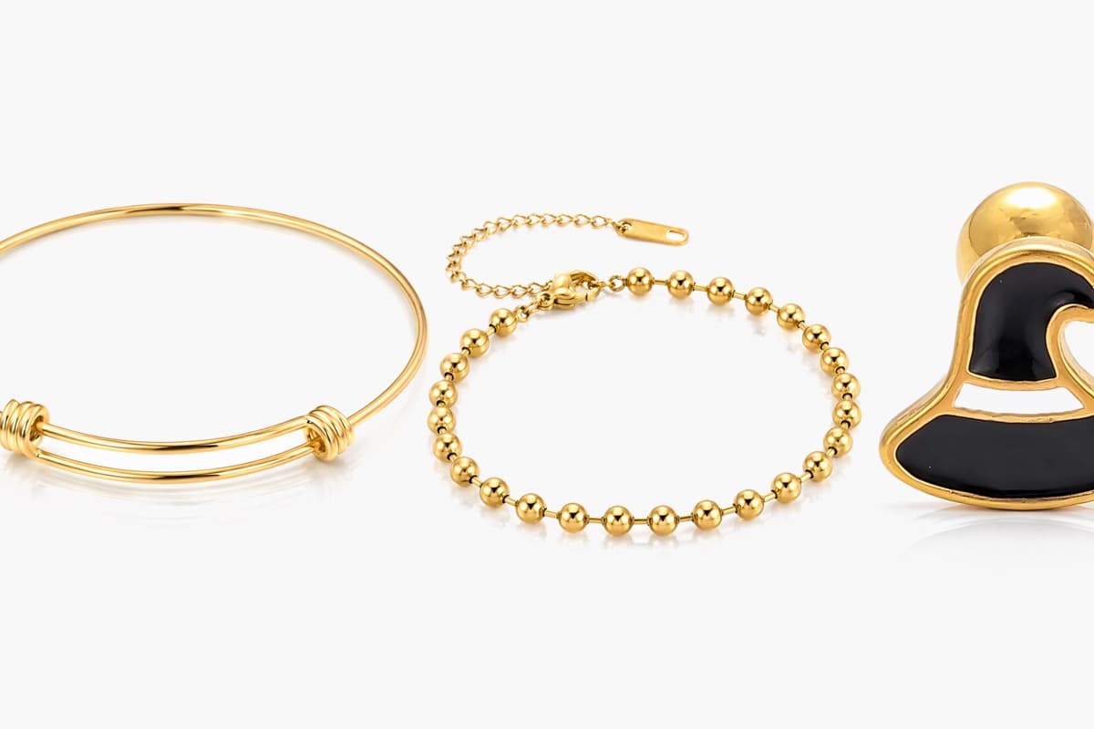 Dainty Bead Chain Bracelet