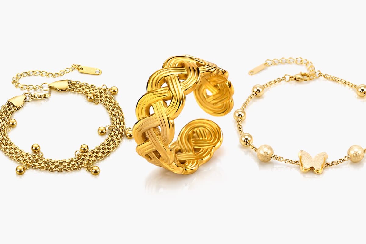 Trendy Multi-Layer Chain Bead Bracelet