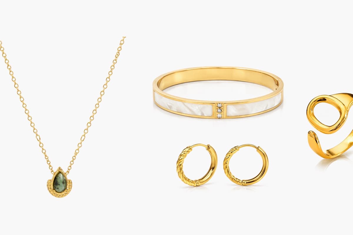 Twisted Band Hoop Earrings