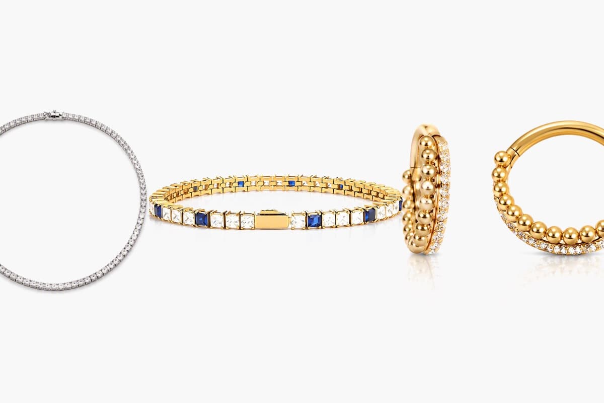Dainty Double-Layer Bead Huggie Earrings