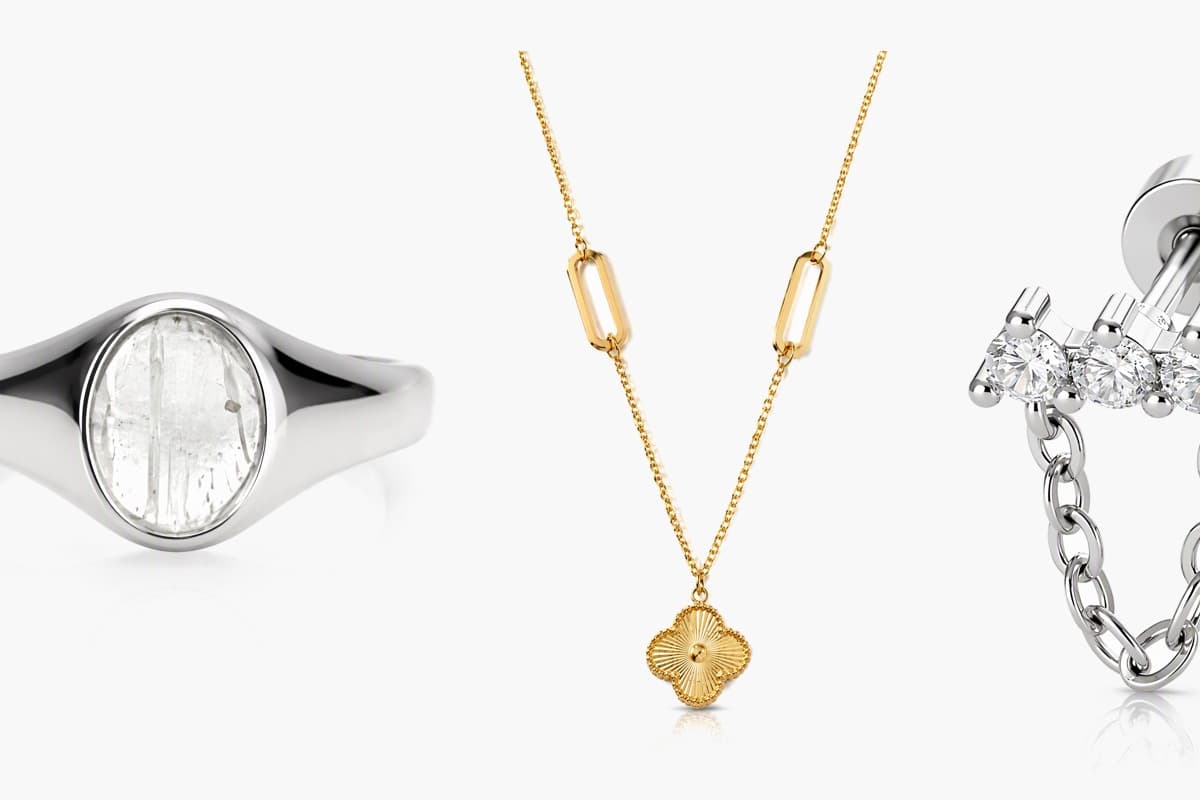 Dainty Flower Charm Necklace