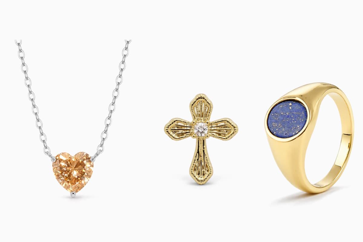 Dainty Cross Stud Earrings