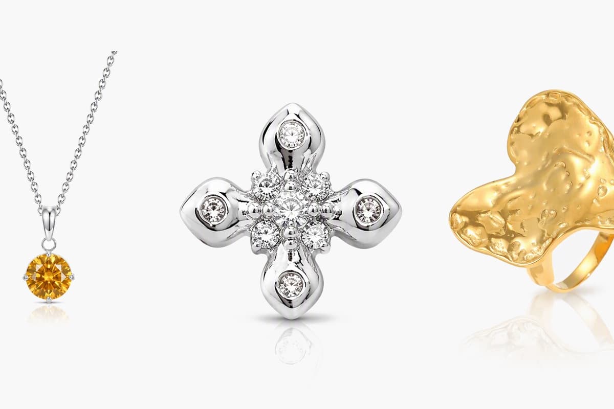 Dainty Cross Stud Earrings