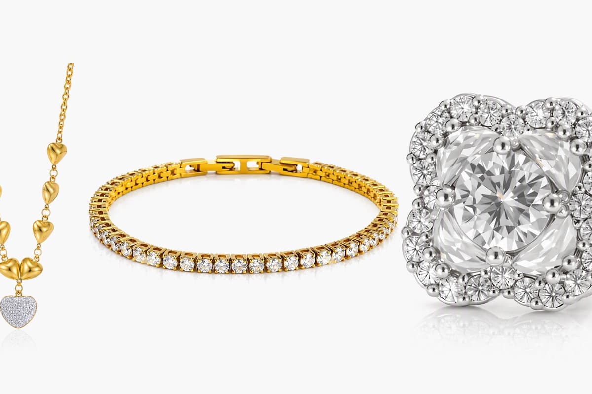 Dainty Flower Halo Stud Earrings