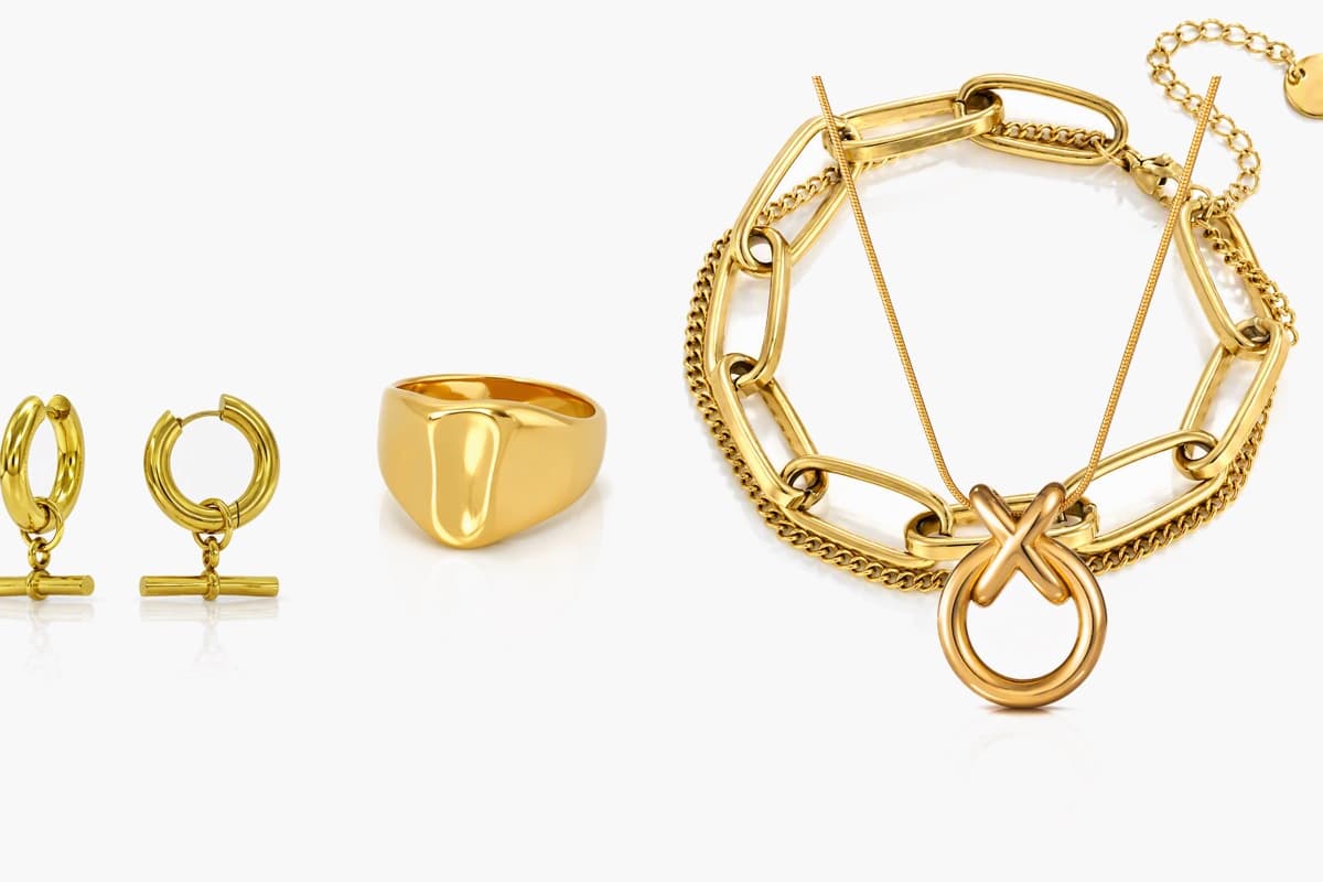 Minimalist Circle And Bar Drop Earrings