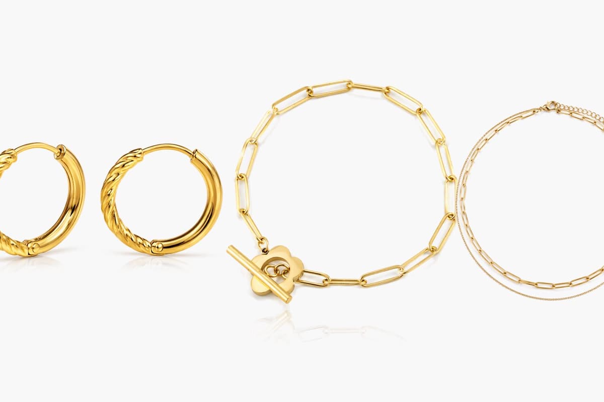 Twisted Band Hoop Earrings