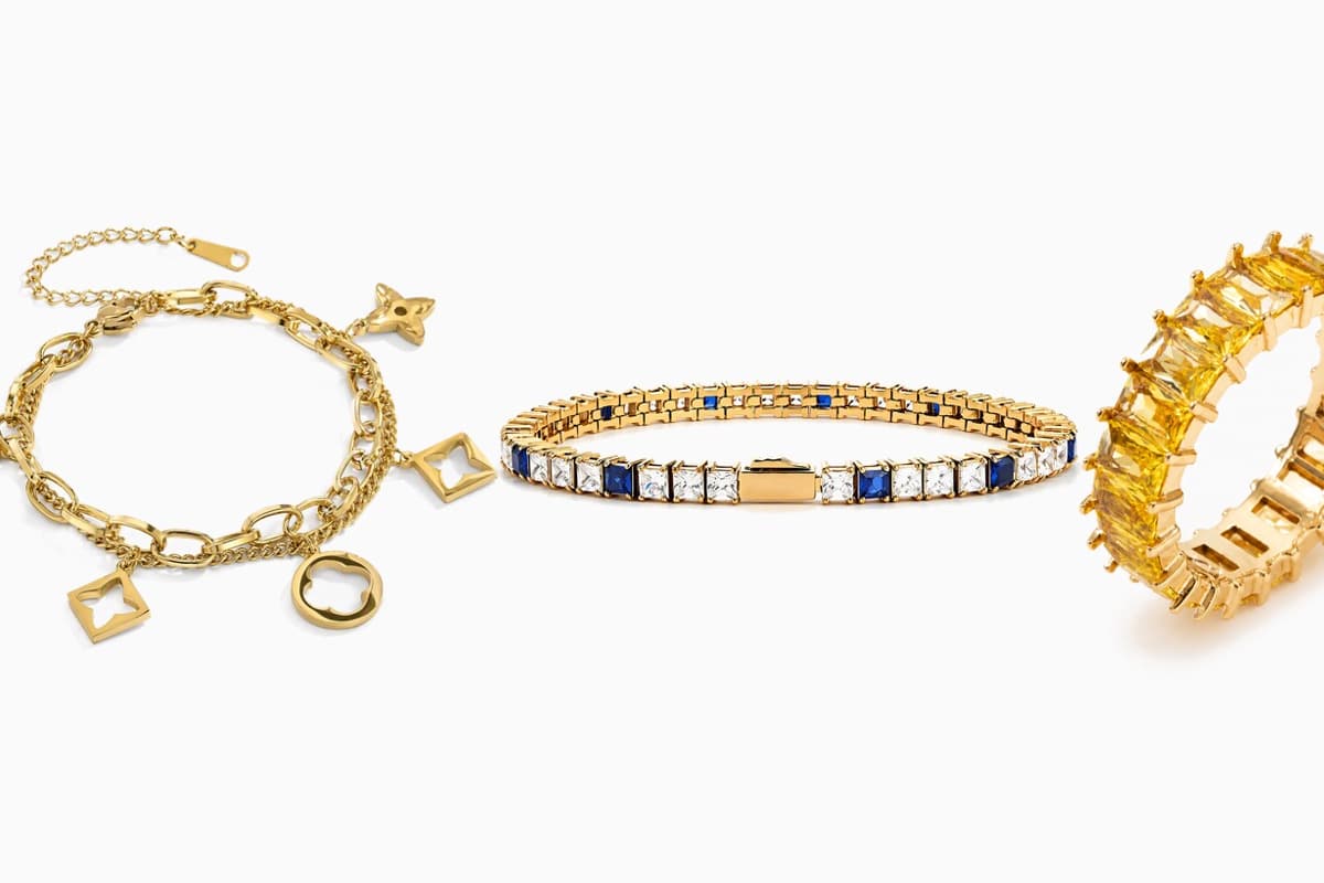 Trendy Geometric Charm Bracelet