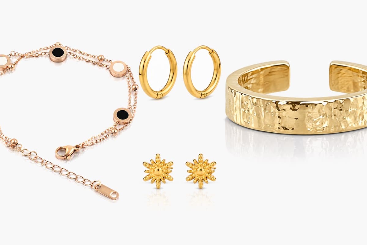 Dainty Star & Sun Hoop Earrings