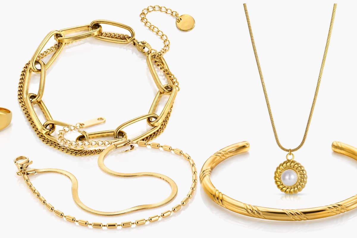Trendy Double Layer Chain Bracelet