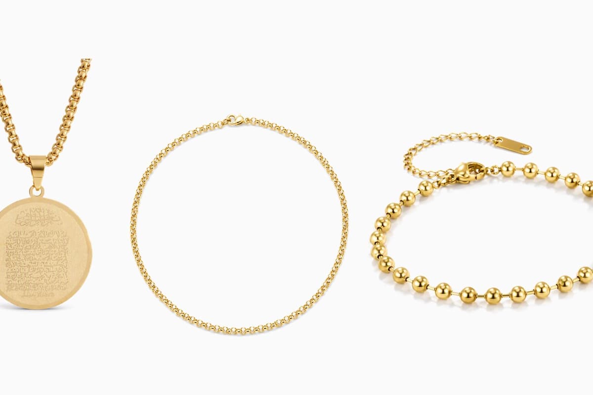 Round Disc Pendant Necklace