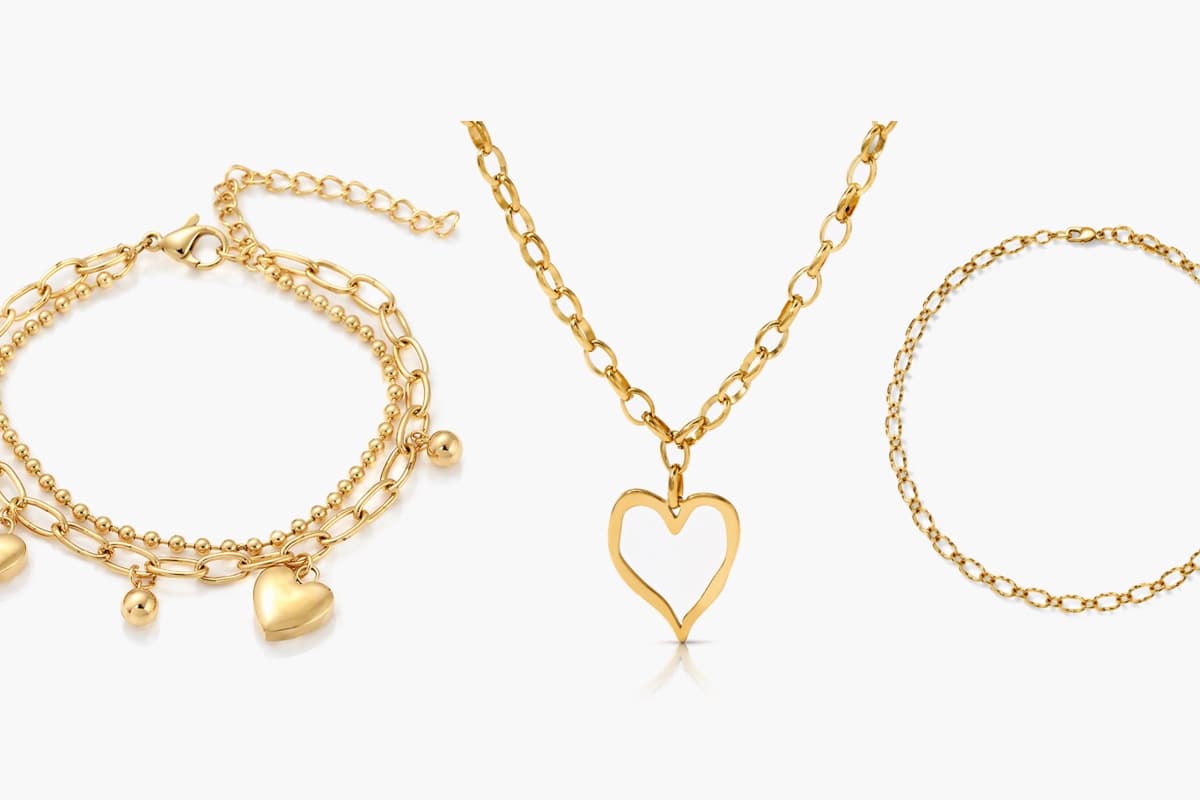 Dainty Open Heart Necklace