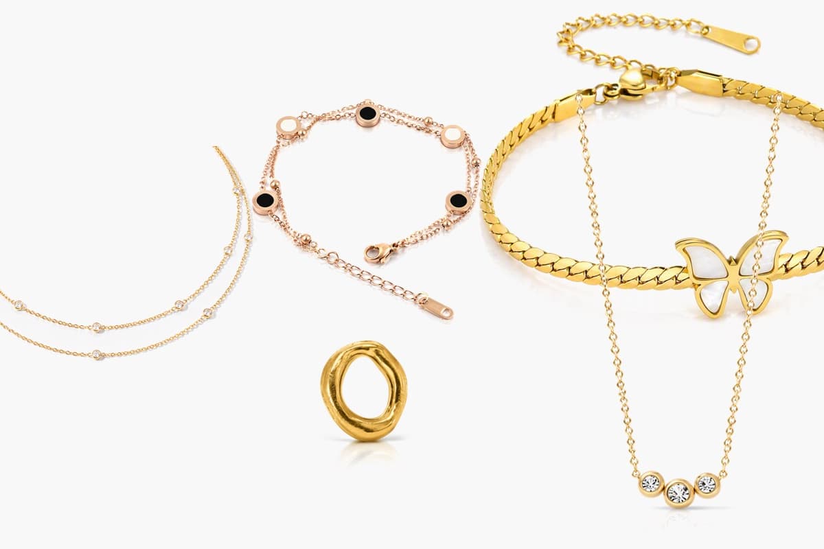 Dainty Double Layer Chain Necklace