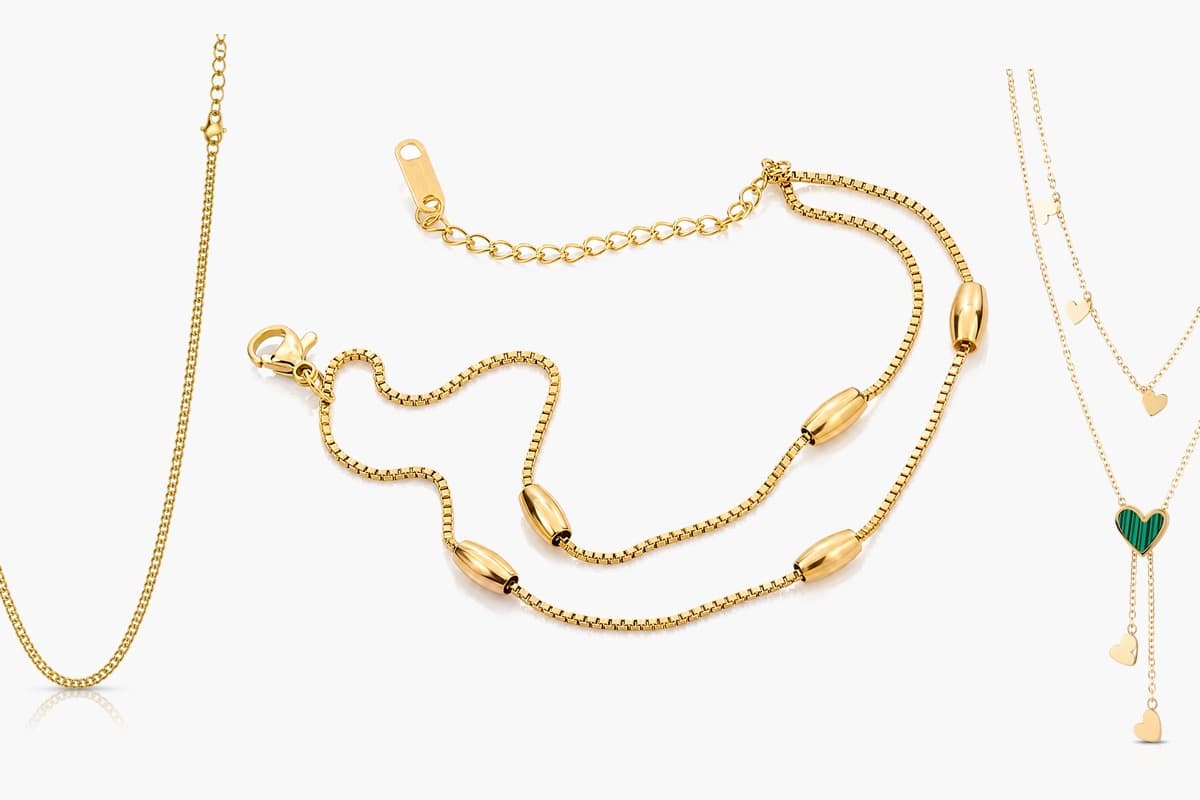 Dainty Multi-Layer Heart Necklace