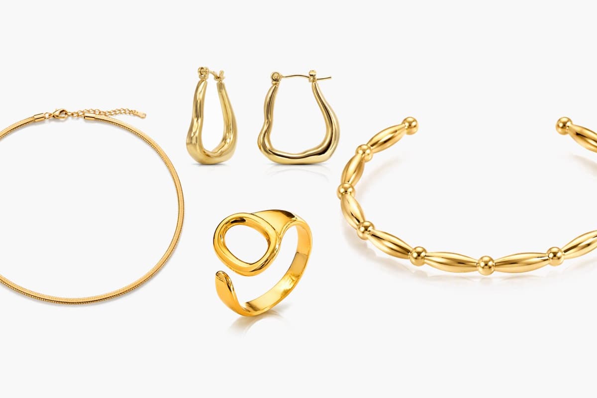 Geometric Hoop Earrings