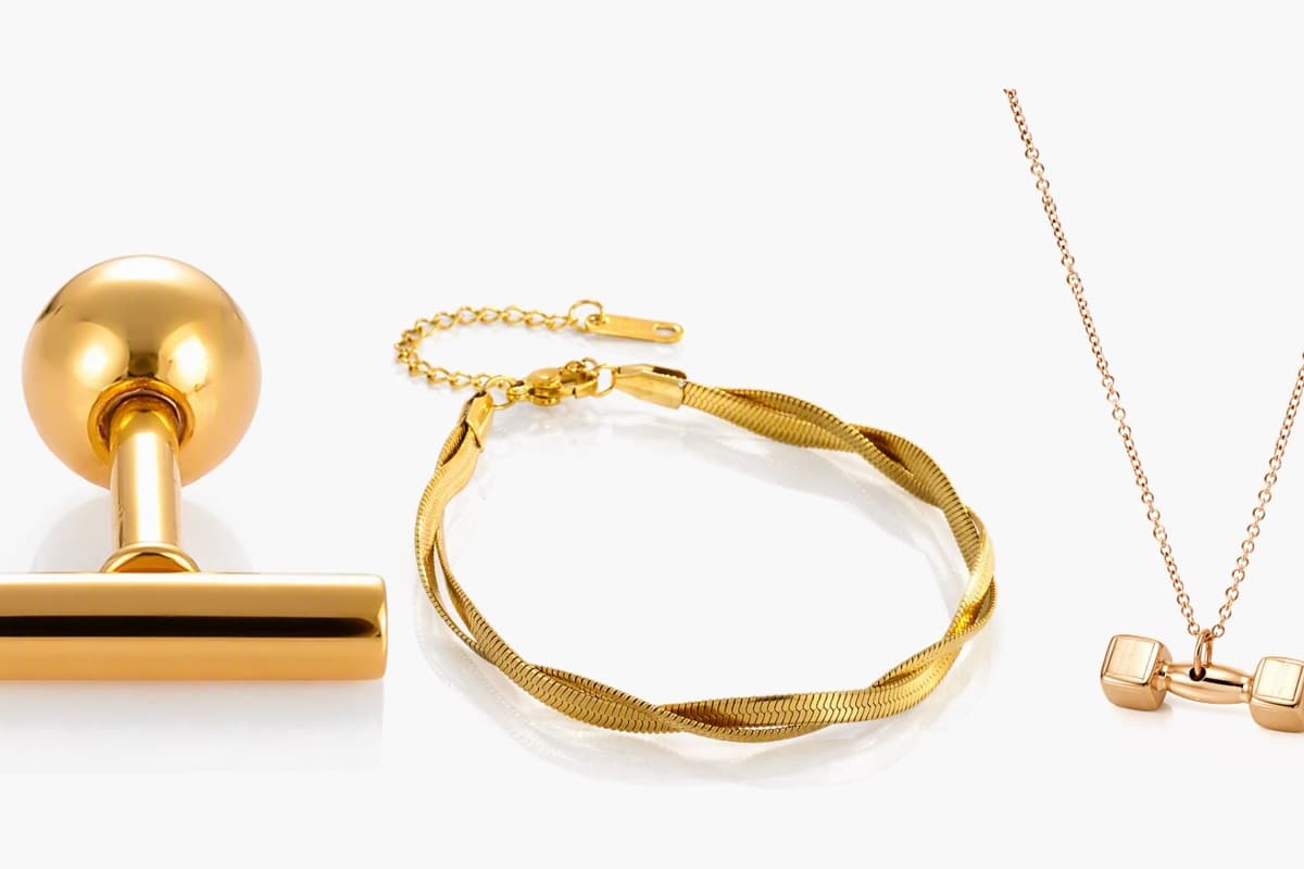 Minimalist Double Cube Pendant Necklace