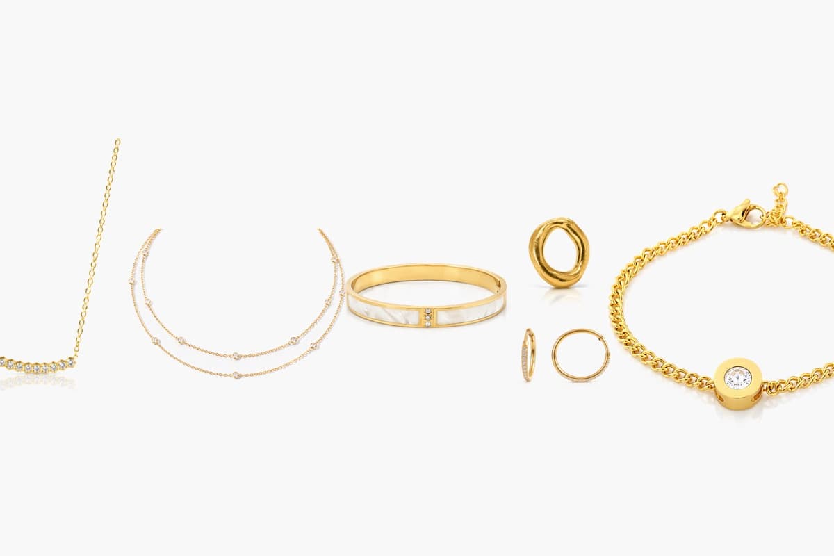 Dainty Paved Hoop Earrings
