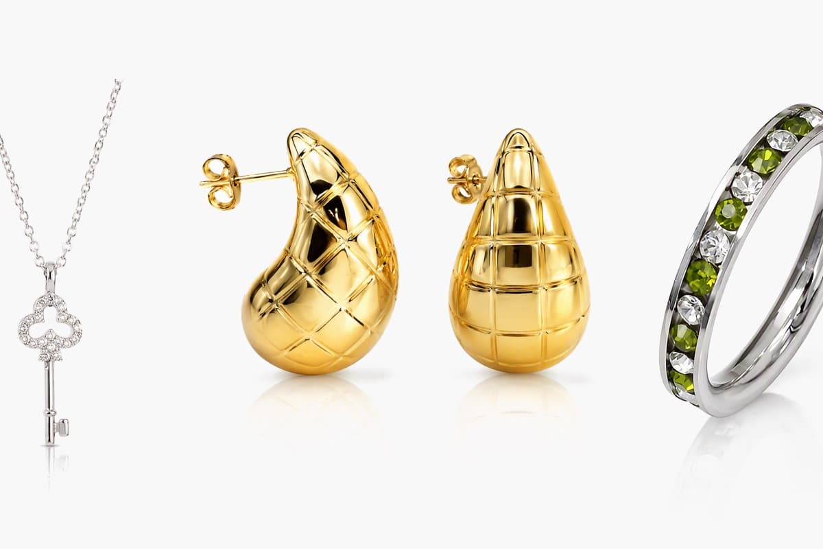 Chunky Water Drop Earrings