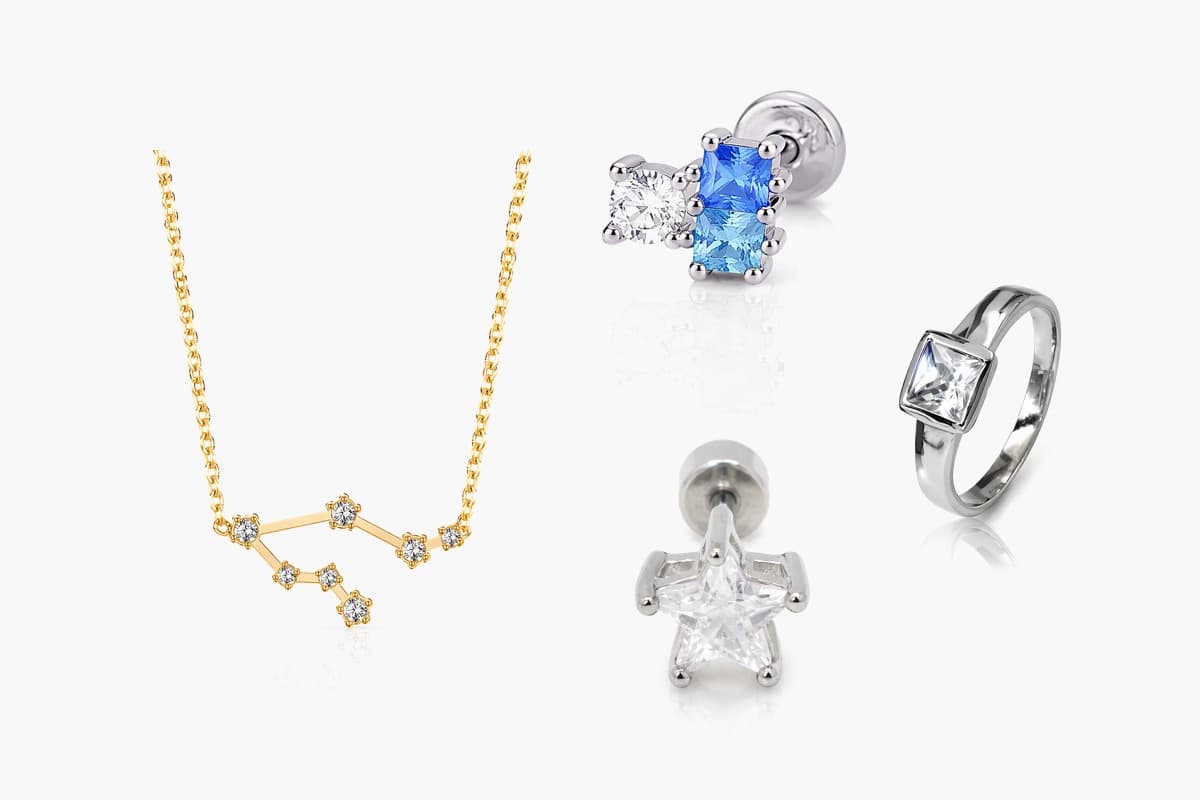 Dainty Star Stud Earrings
